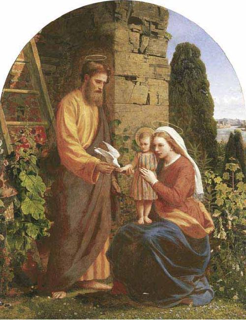 James Collinson The Holy Family France oil painting art